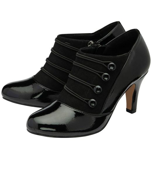 Lotus Black Gem Shoe Boots