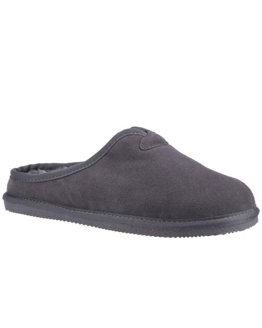 Hush Puppies Gray Conrad Slippers for men
