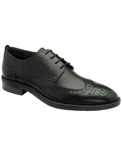 Frank Wright Black Crawford Lace Up Shoes for men