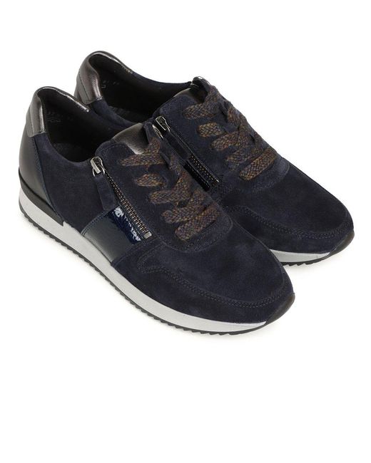 Gabor Blue Lulea Trainers