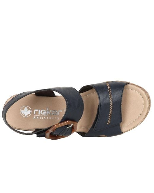 Rieker Metallic Vital Sandals