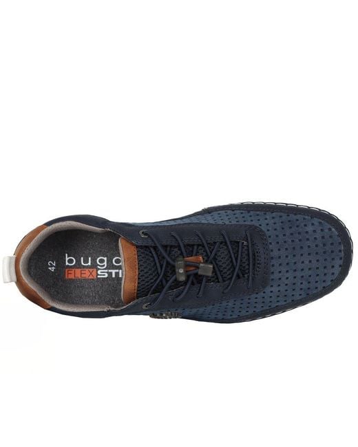 Bugatti Blue Bimini Trainers for men