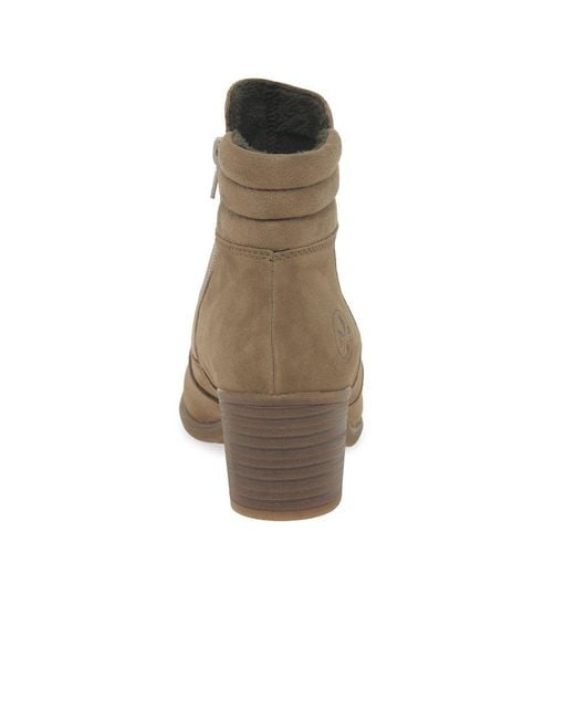 Rieker Brown Jodie Ankle Boots