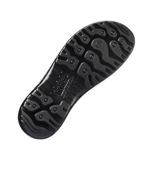 Hotter Gray Walk Ii Wide Fit Sandals