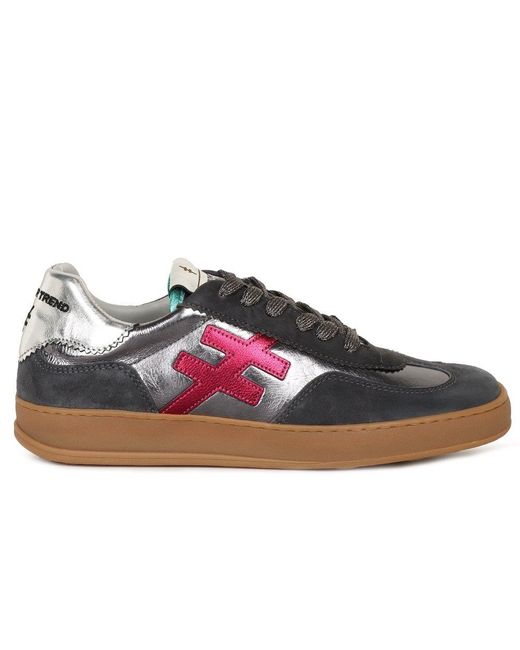 Another Trend Gray Iconic Ii Trainers