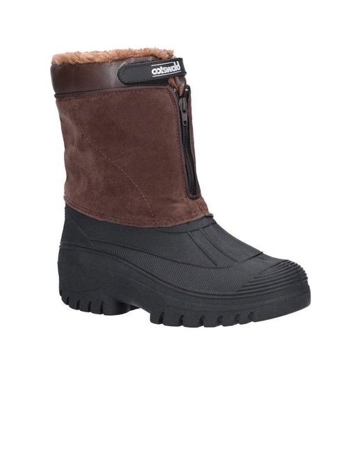 Cotswold Brown Venture Winter Boots for men