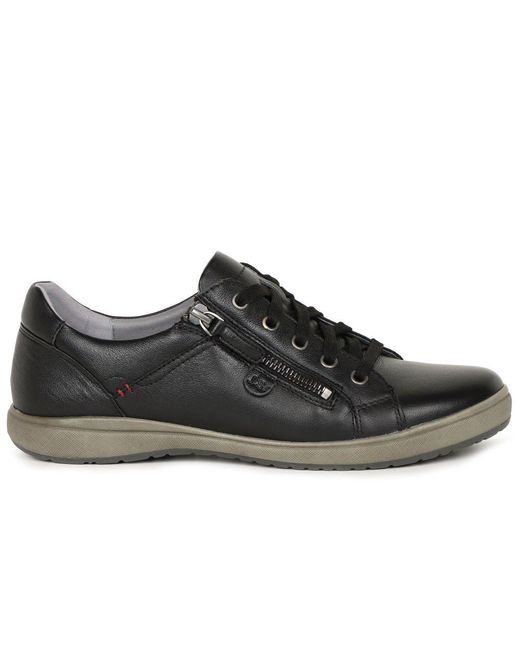 Josef Seibel Black Caren 12 Trainers