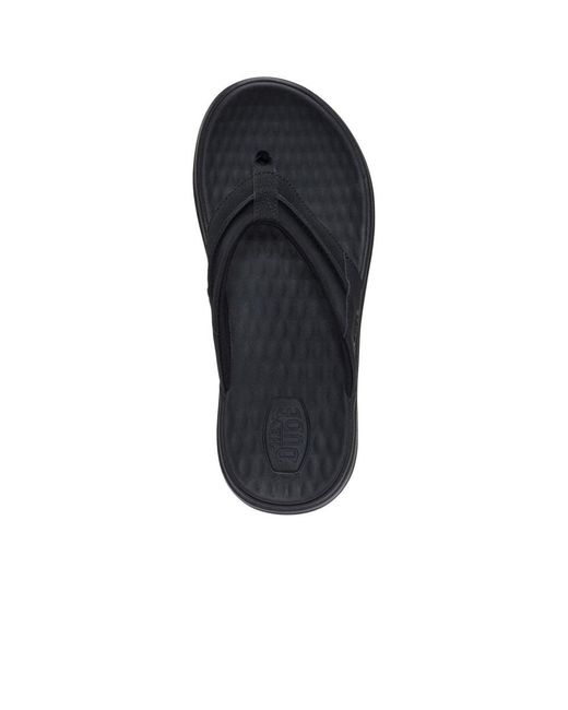 HeyDude Blue Finn Flip Sandals for men