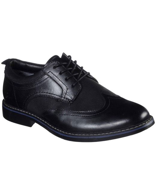 Skechers Bregman Modeso Formal Shoes in Black for Men | Lyst Canada