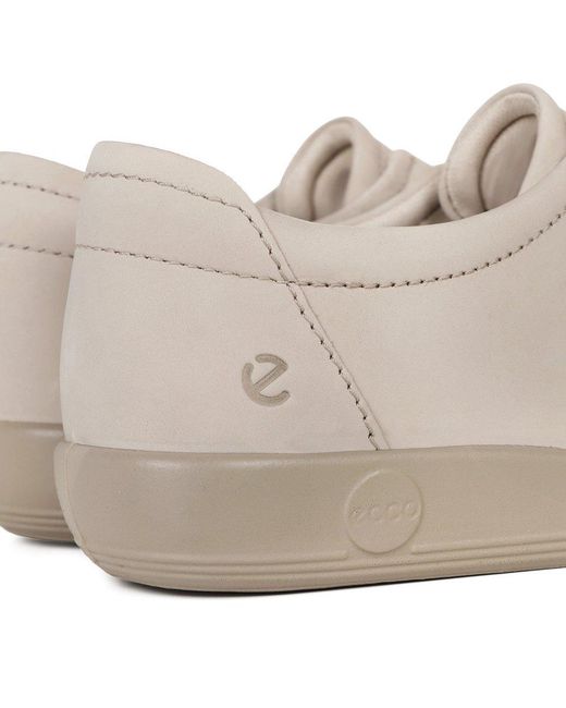 Ecco Gray Soft 2 Lace Trainers