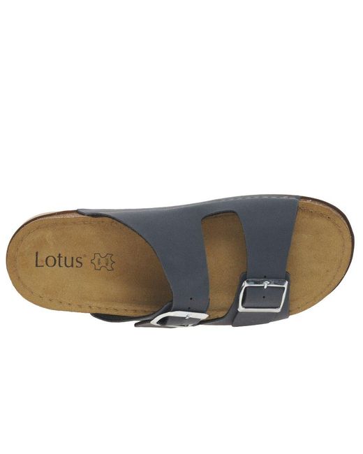 Lotus Blue Sirmione Sandals
