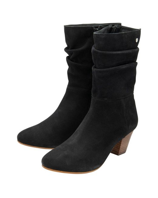 Ravel Black Gana Calf Boots