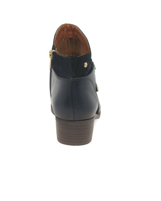 Pikolinos Blue Darcey Ankle Boots