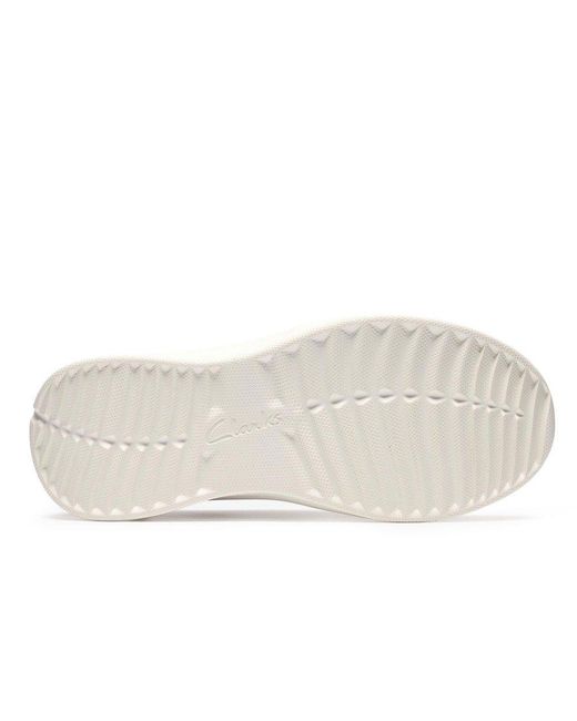 Clarks Natural Solevana Style Trainers for men