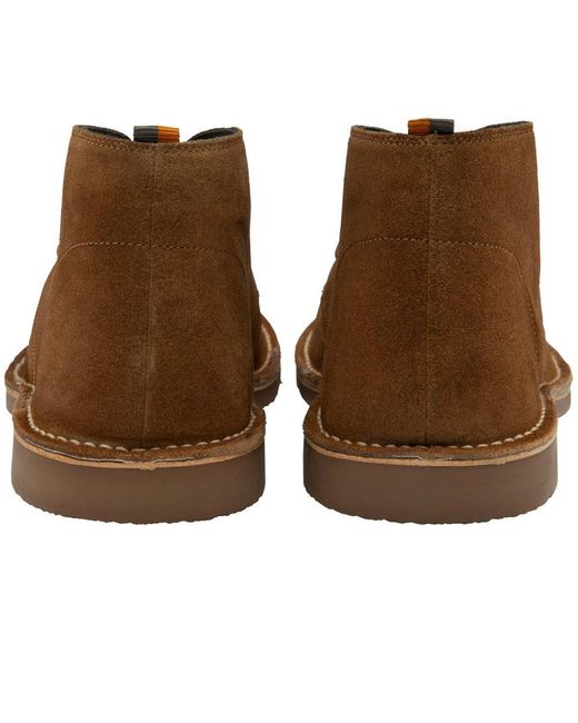 Frank Wright Brown Edwin Desert Boots for men
