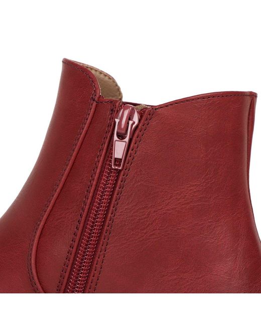 Westland Red Peyton 02 Chelsea Boots Colour: 787 100 Pat Sy