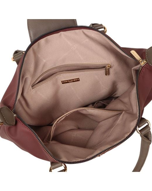 David Jones Red Escapade Shoulder Bag