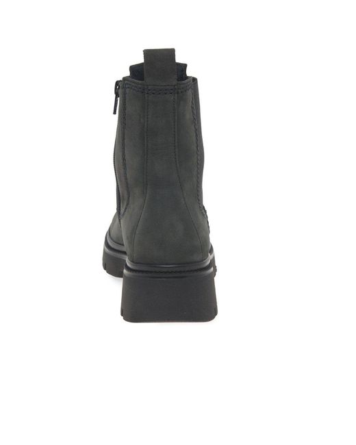 Gabor Black Marissa Chelsea Boots