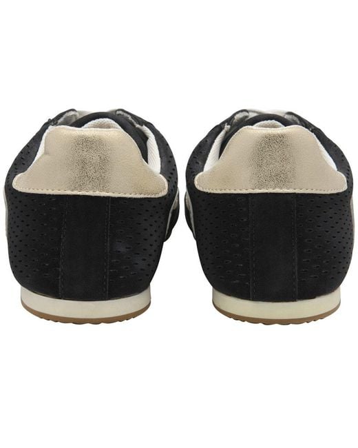 Ravel Black Lemmel Trainers