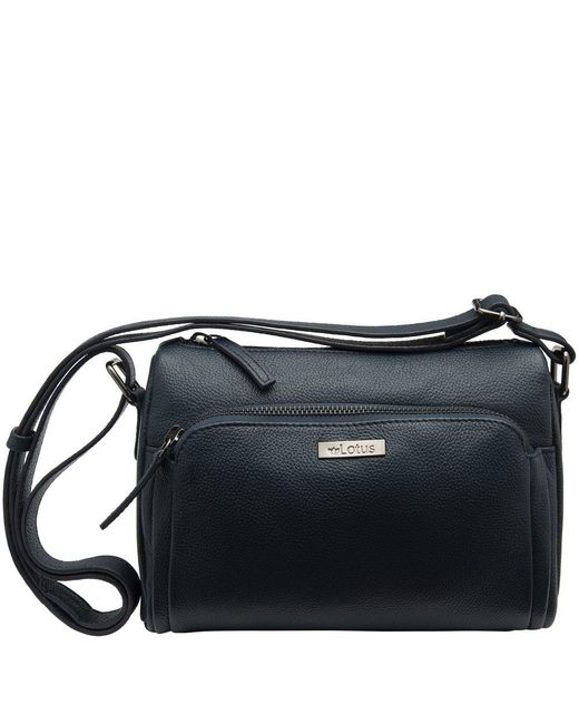 Lotus Blue Ida Cross Body Bag