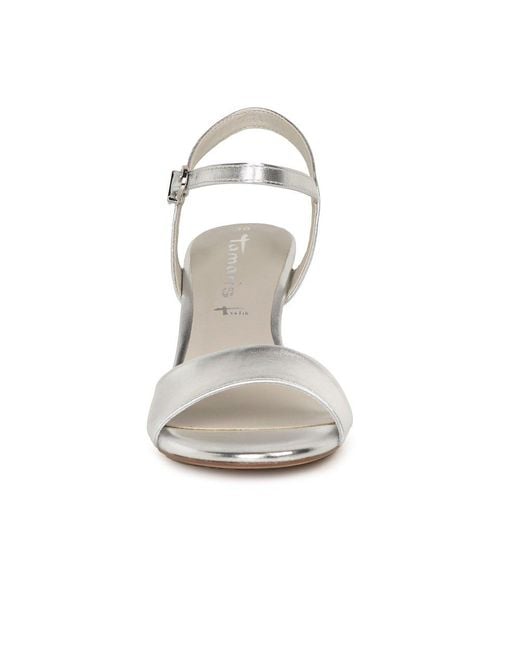 Tamaris White Cosmos Sandals