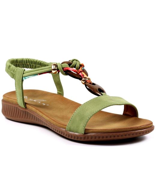 Lunar (GRS) Metallic Brava Sandals