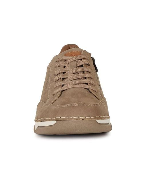 Rieker Brown Loredo Shoes for men
