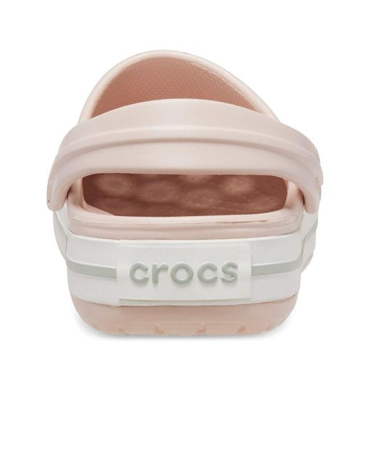 CROCSTM White Crocband Clogs