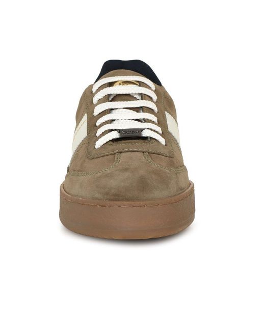 Base London Brown Banksy Trainers for men