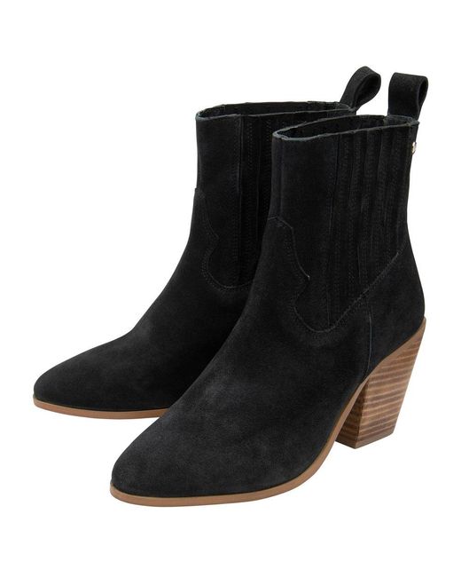 Ravel Black Ebert Ankle Boots
