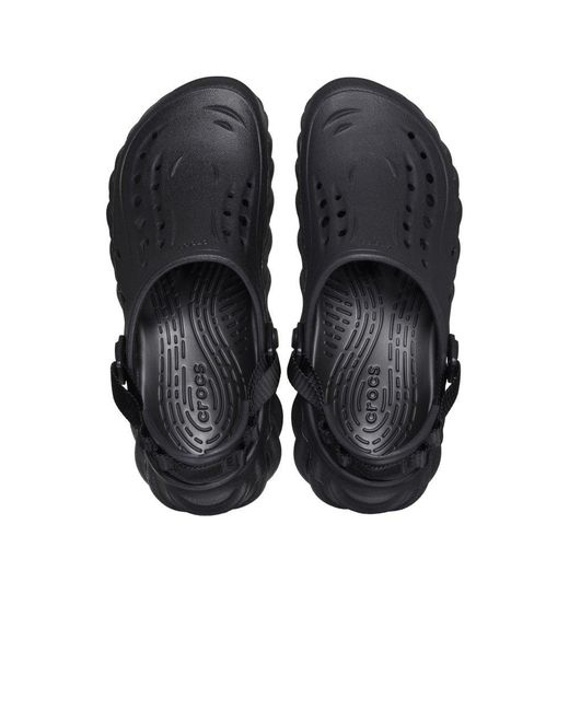 CROCSTM Black Echo Clogs for men