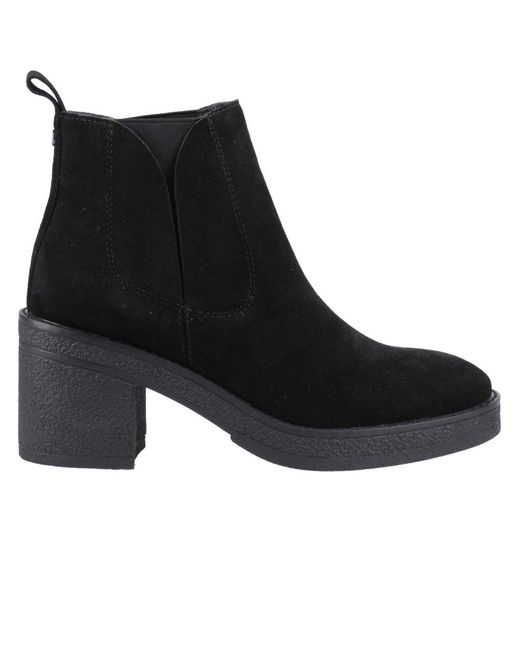 Hush Puppies Black Felicia Chelsea Boots