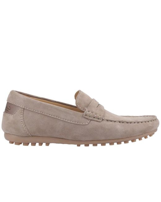 Cotswold Gray Combe Loafers