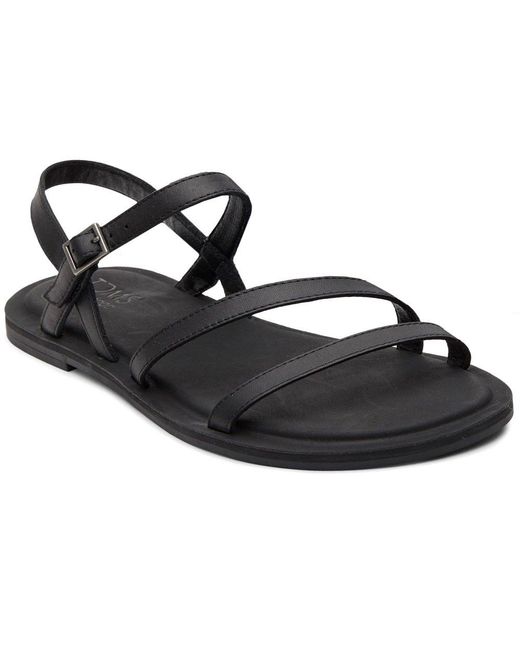 TOMS Black Kira Sandals