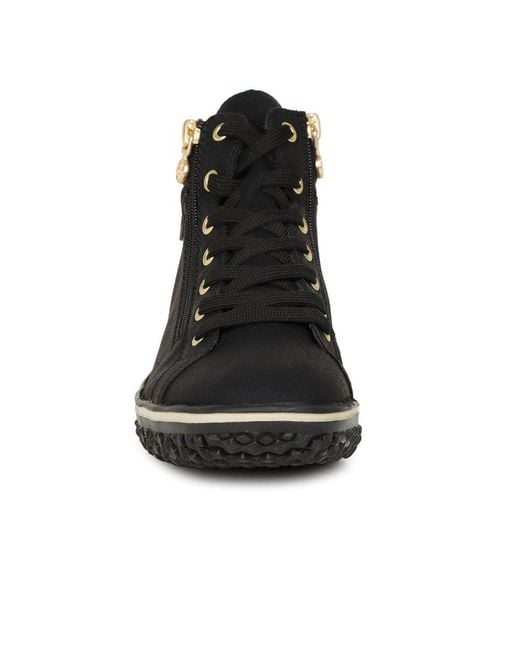 Rieker Black Pennysylvania Ankle Boots