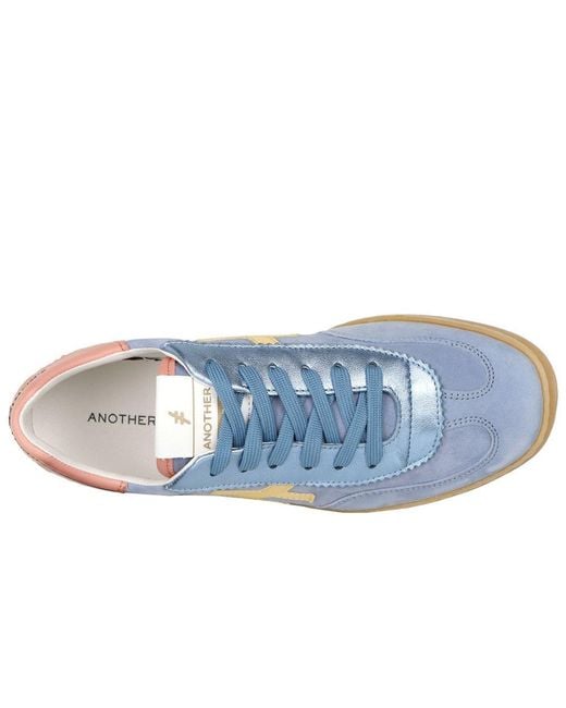 Another Trend Blue Iconic Ii Trainers