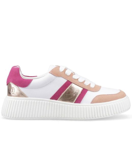 Hush Puppies Pink Holly Trainers