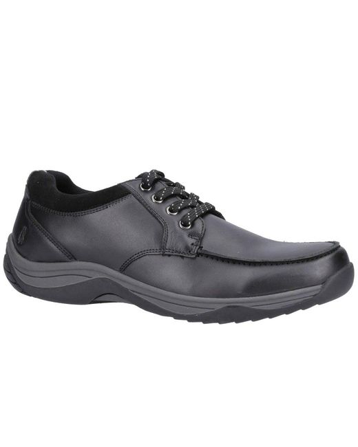 Hush Puppies Gray Derek Lace Up Shoes for men