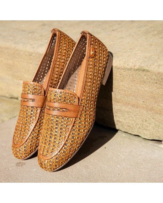 Tamaris Brown Chanty Loafers