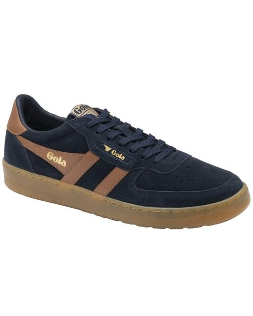 Gola Blue Hawk Suede 86 Trainers for men