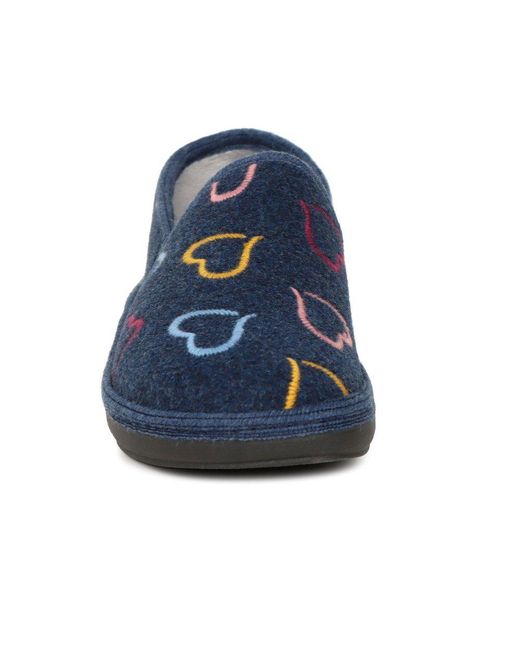 Lunar (GRS) Blue Joyful Full Slippers