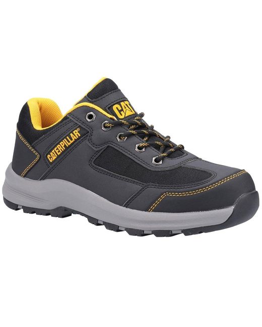 Caterpillar Gray Elmore Safety Trainers for men