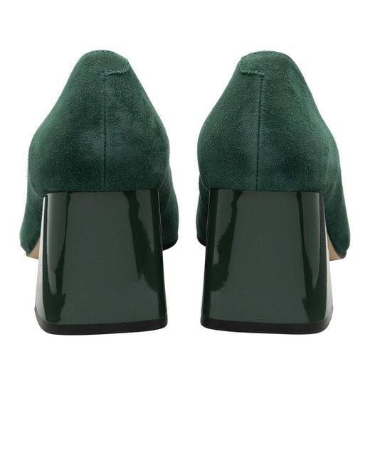 Lotus Green Allegra Court Shoes
