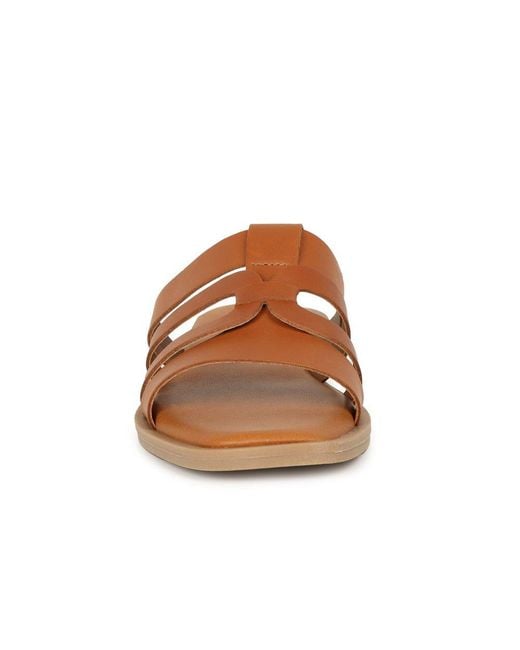 Tamaris Brown Dahlia Sandals