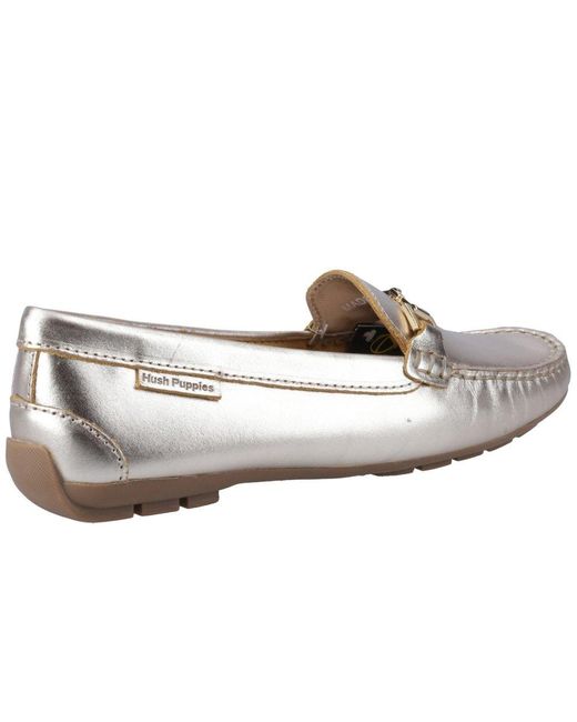 Hush Puppies Gray Eleanor Loafers