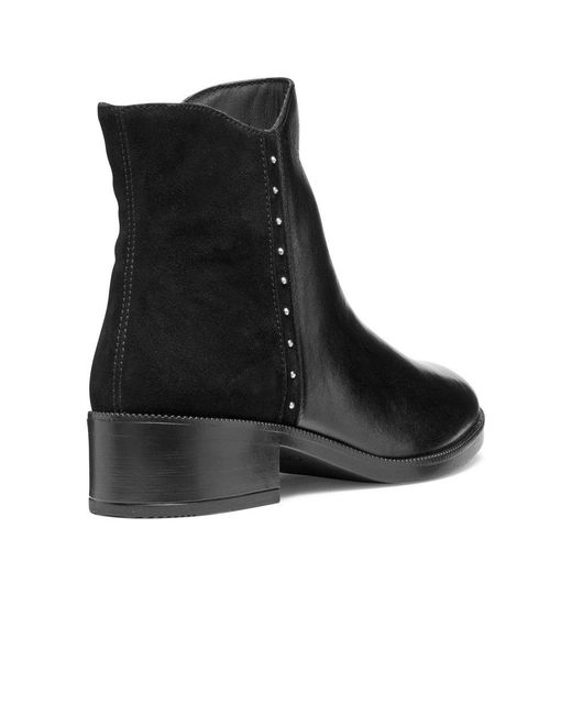 Geox Black D Camexia Ankle Boots