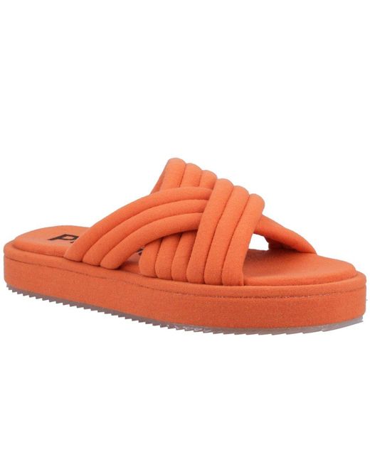 Hush Puppies Orange Sienna Sandals