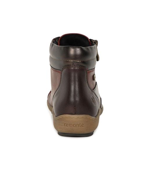 Remonte Brown Duece Ankle Boots