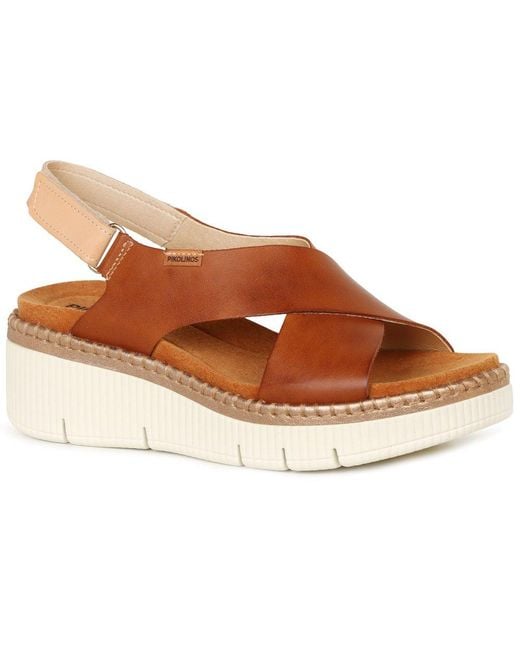 Pikolinos Brown Gomera Sandals