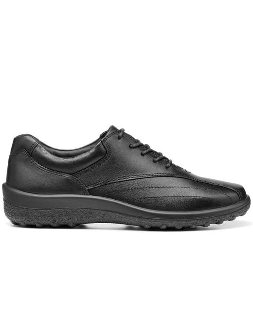 Hotter Black Tone Ii Casual Shoes